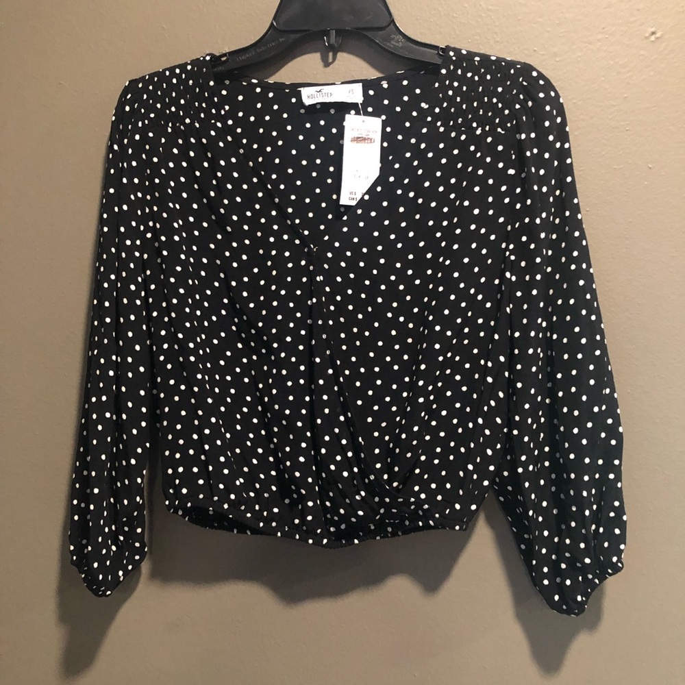 Hollister Polka Dot Top Size XS